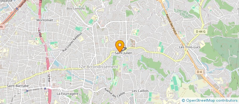 localisation de l'entreprise SCI MADEBA à MARSEILLE