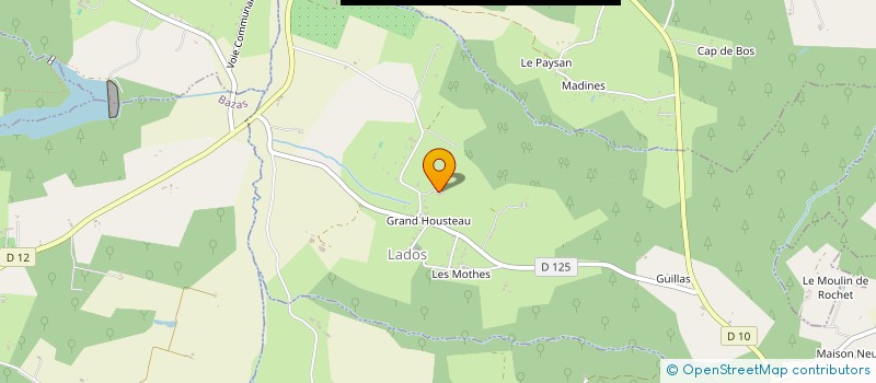 localisation de l'entreprise SCI MADEE  LADOS