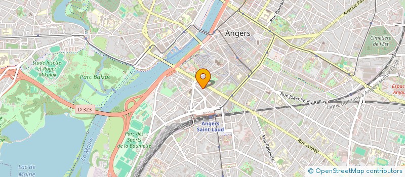 localisation de l'entreprise SCI MADEFF à ANGERS