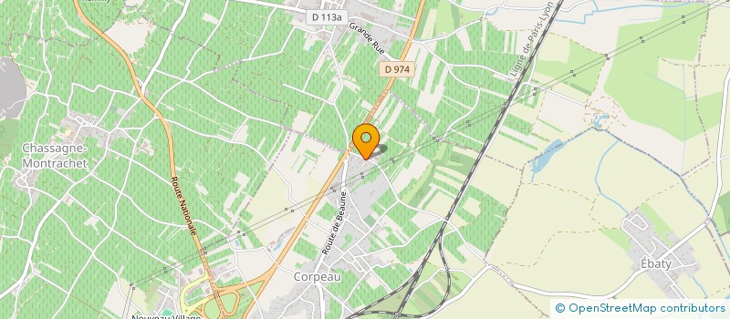 localisation de l'entreprise SCI MADEIRA  CORPEAU