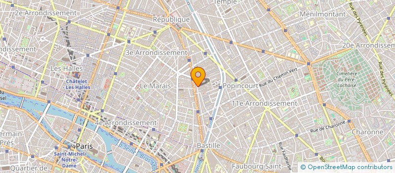 localisation de l'entreprise SCI MADEIRA PRECIOSA  PARIS