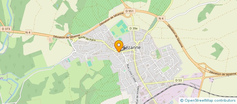 localisation de l'entreprise SCI MADELE 20-05 à SEZANNE