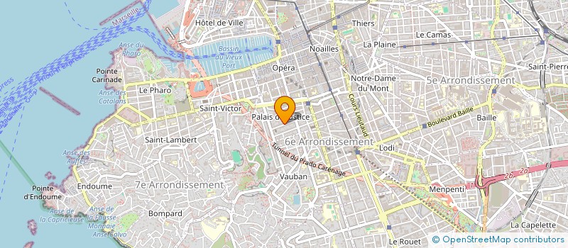 localisation de l'entreprise SCI MADELEINE à MARSEILLE