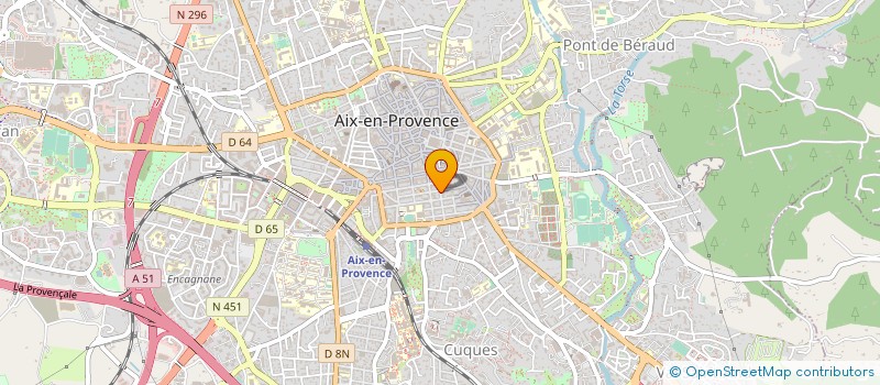 localisation de l'entreprise SCI MADELEINE  AIX-EN-PROVENCE