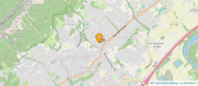 localisation de l'entreprise SCI MADELEINE  BIVIERS