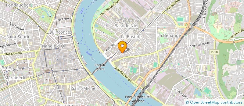 localisation de l'entreprise SCI MADELEINE  BASSENS