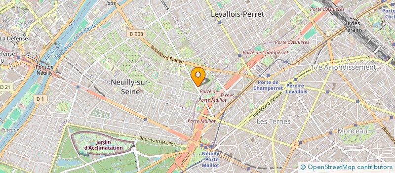 localisation de l'entreprise SCI MADELEINE DANIELOU à NEUILLY-SUR-SEINE