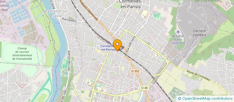 localisation de l'entreprise SCI MADELIJO  CORMEILLES-EN-PARISIS