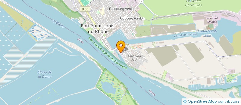 localisation de l'entreprise SCI MADELUGA à PORT-SAINT-LOUIS