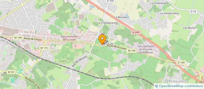 localisation de l'entreprise SCI MADEMO  HAUTE-GOULAINE