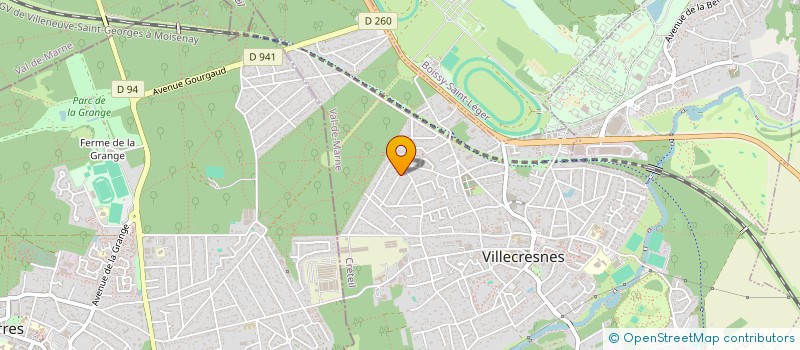 localisation de l'entreprise SCI MADEMOISELLE  VILLECRESNES