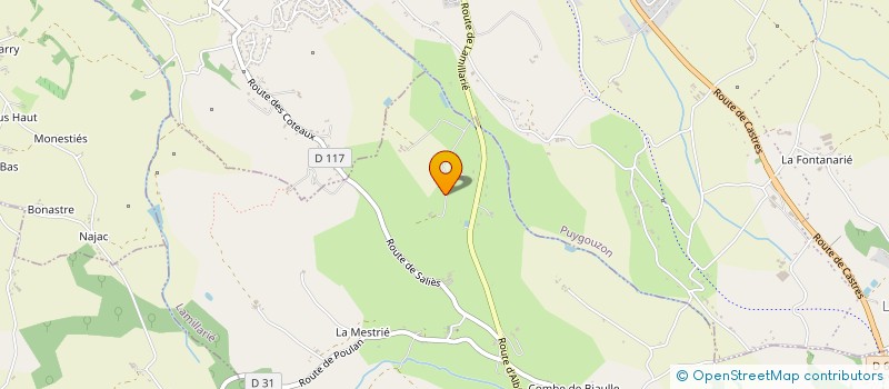 localisation de l'entreprise SCI MADER  LAMILLARIE