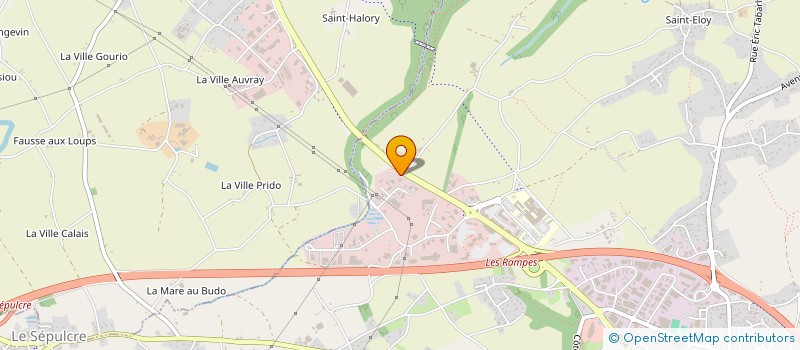 localisation de l'entreprise SCI MADES  PLERIN