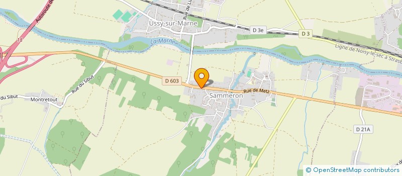 localisation de l'entreprise SCI MADESKA  SAMMERON