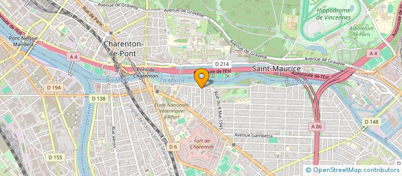 localisation de l'entreprise SCI MADESKA à MAISONS-ALFORT