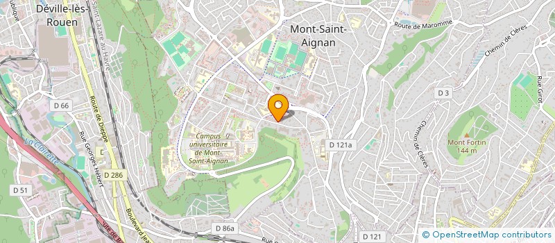 localisation de l'entreprise SCI MADHOUSE IMMO  MONT-SAINT-AIGNAN