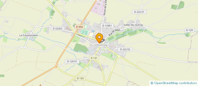 localisation de l'entreprise SCI MADI  AULNAY