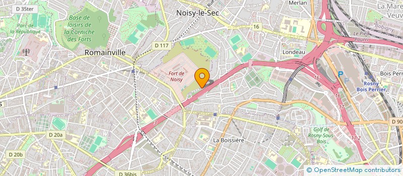 localisation de l'entreprise SCI MADI à NOISY-LE-SEC