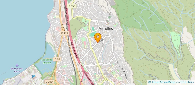localisation de l'entreprise SCI MADIANA à VITROLLES