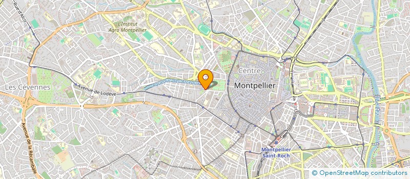 localisation de l'entreprise SCI MADIANA à MONTPELLIER