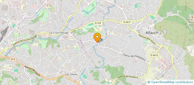 localisation de l'entreprise SCI MADIANA  ALLAUCH