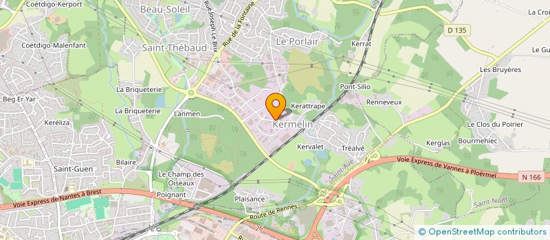 localisation de l'entreprise SCI MADIBA  SAINT-AVE