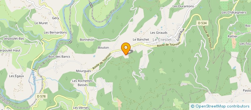 localisation de l'entreprise SCI MADIE  SAINT-BARTHELEMY-GROZON