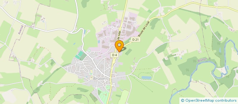 localisation de l'entreprise SCI MADILITY  BRULON