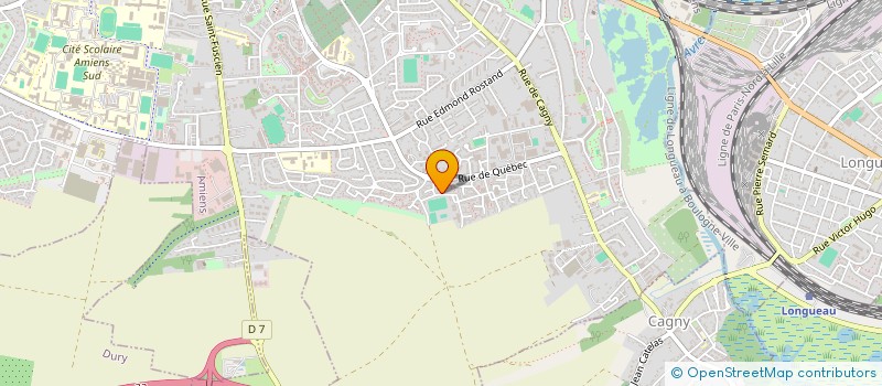 localisation de l'entreprise SCI MADILO à AMIENS