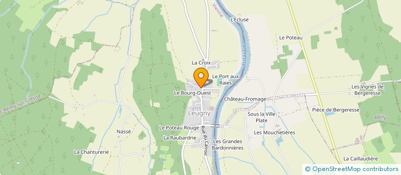 localisation de l'entreprise SCI MADILUJAB  LEUGNY