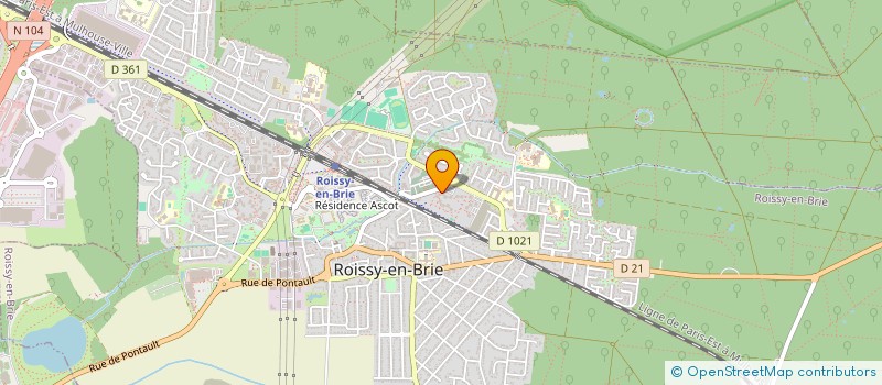 localisation de l'entreprise SCI MADINA  ROISSY-EN-BRIE