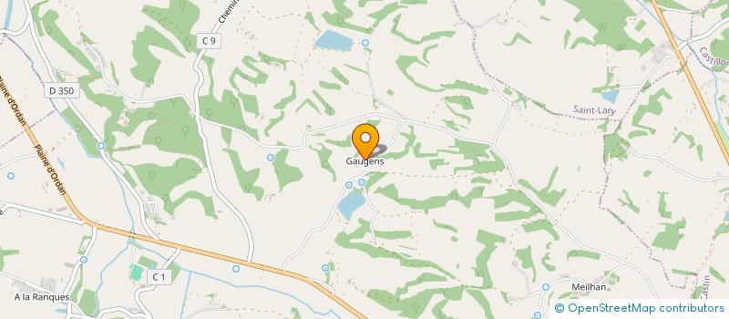 localisation de l'entreprise SCI MADINE  ORDAN-LARROQUE