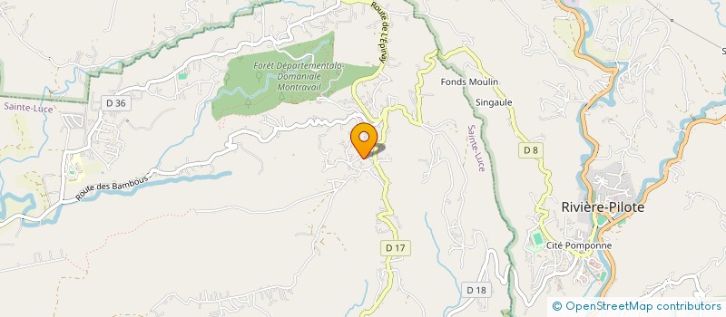 localisation de l'entreprise SCI MADINEA  SAINTE-LUCE