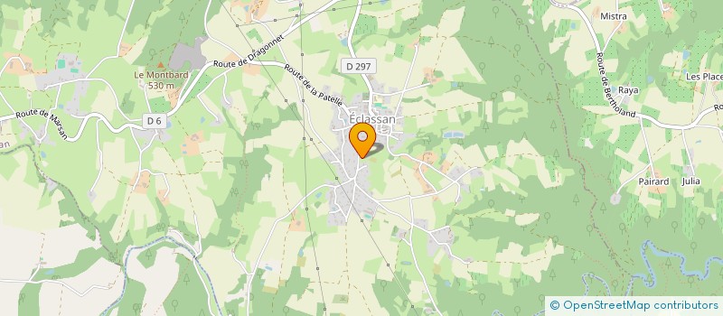 localisation de l'entreprise SCI MADINIER  ECLASSAN