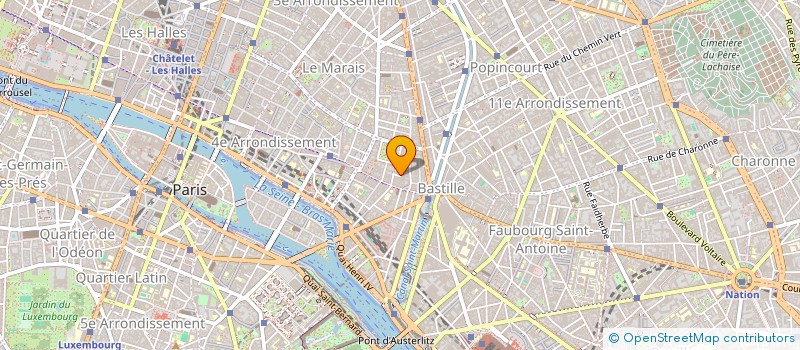 localisation de l'entreprise SCI MADININA  PARIS