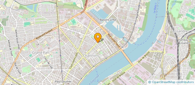 localisation de l'entreprise SCI MADININA  BORDEAUX