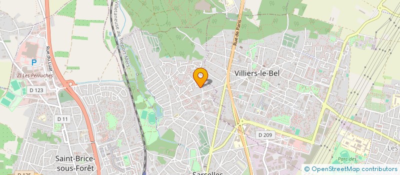 localisation de l'entreprise SCI MADJABI à SARCELLES