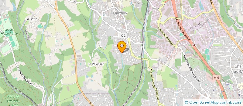 localisation de l'entreprise SCI MADJIN  DARDILLY