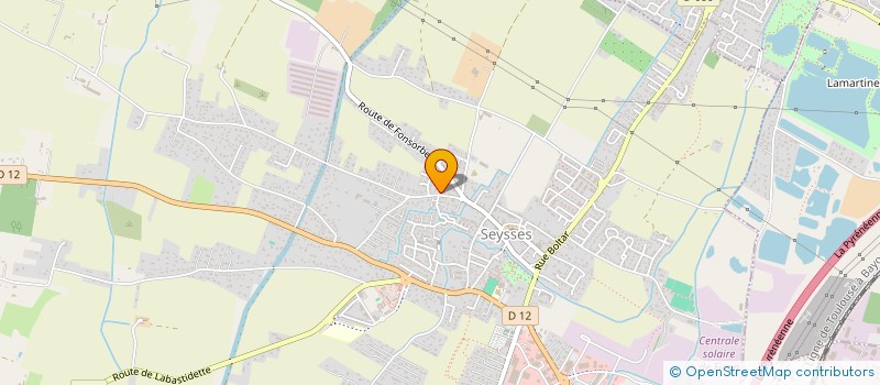 localisation de l'entreprise SCI MADLOC  SEYSSES