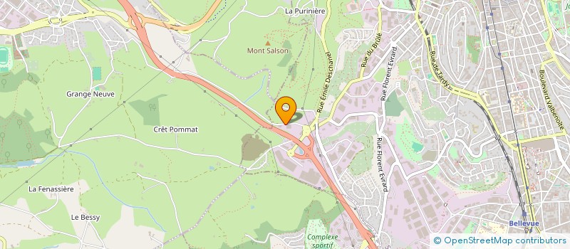 localisation de l'entreprise SCI MADLOM  SAINT-ETIENNE