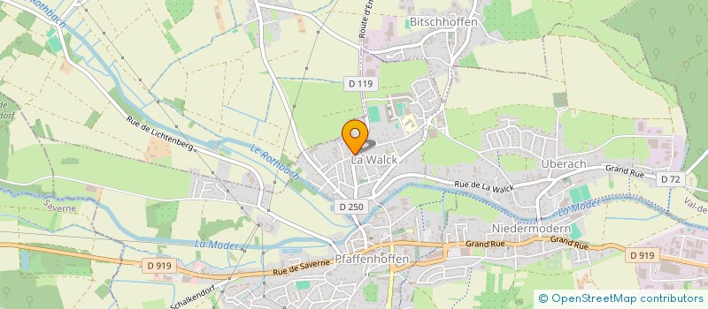 localisation de l'entreprise SCI MADO  VAL-DE-MODER