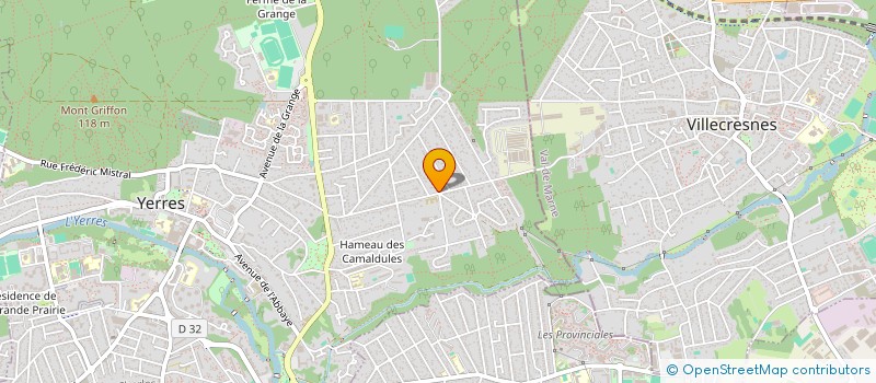 localisation de l'entreprise SCI MADO  YERRES