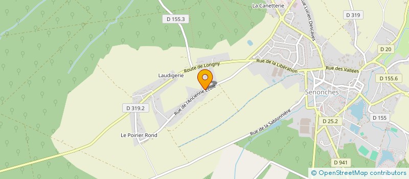 localisation de l'entreprise SCI MADO GUSTIN à SENONCHES