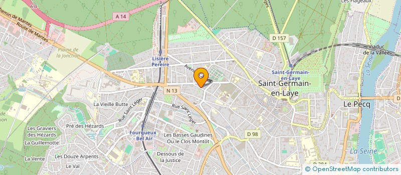 localisation de l'entreprise SCI MADO I  SAINT-GERMAIN-EN-LAYE