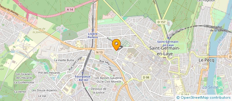 localisation de l'entreprise SCI MADO II  SAINT-GERMAIN-EN-LAYE