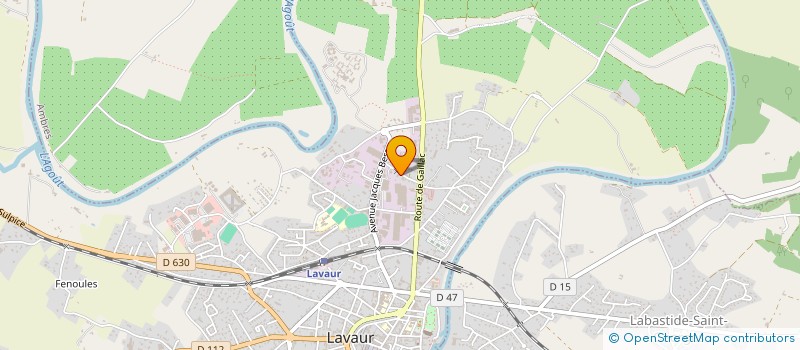 localisation de l'entreprise SCI MADOLEA  LAVAUR