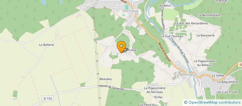 localisation de l'entreprise SCI MADON  VALENCISSE