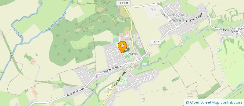 localisation de l'entreprise SCI MADONE PIVI  VERNY