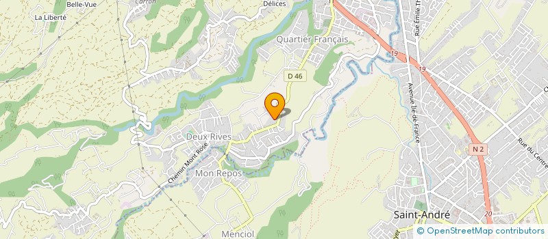 localisation de l'entreprise SCI MADONELLO à SAINTE-SUZANNE