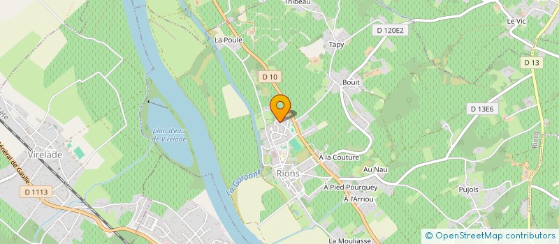 localisation de l'entreprise SCI MADONINODI  RIONS